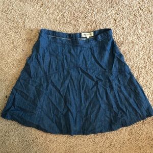 MADEWELL denim skirt *never worn*